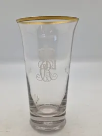Originalt Christian X livgarde glas