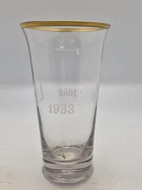 Originalt Christian X livgarde glas