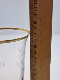 Originalt Christian X livgarde glas