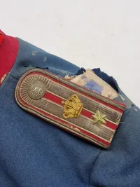 Sjælden Dank Gendarm uniform fra 1942, har ligget gemt siden interneringen i 1944