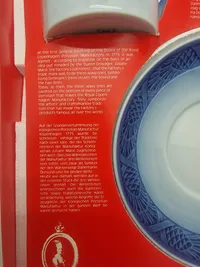 Originalt Royal Copenhagen julesæt med æske