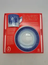 Originalt Royal Copenhagen julesæt med æske