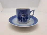 Originalt Royal Copenhagen julesæt med æske