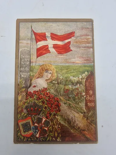 Postkort fra tiden omkring genforeningen 1920