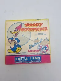 Filmrulle fra Woodpecker-tegnefilm fra Castle Films
