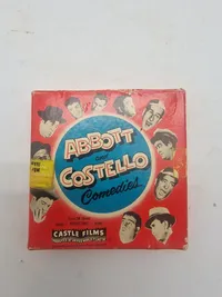 Filmrulle med Abbott and Costello Comedies" udgivet af Castle Films.