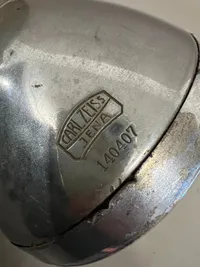 Original Tysk Carl Zeiss søgelygte