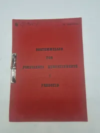 Bestemmelser for forsvarets kurertjeneste i fredstid