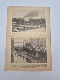 Original D.N.S.A.P ww2 pjece - En ordre fra London, og resultatet