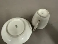 Original Antik Tysk skægkop fremstillet af  Carl Tielsch Altwasser factory fra før 1909