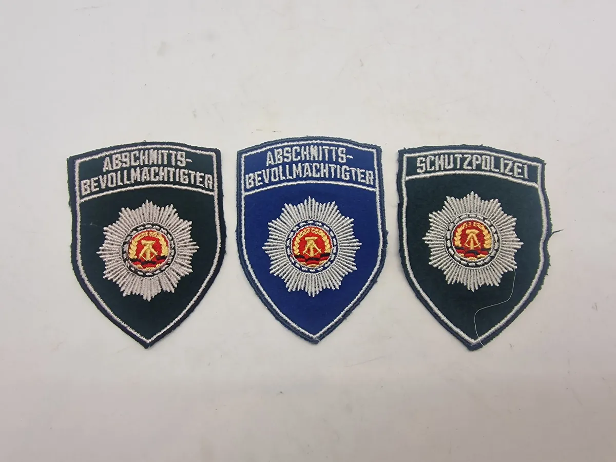 DDR politi patches
