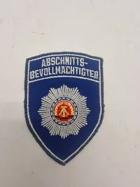 DDR politi patches