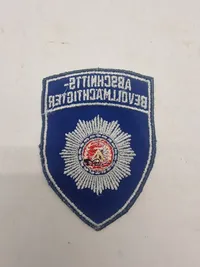 DDR politi patches