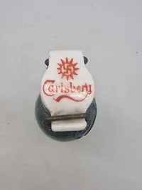 Original Carlsberg flaske i sjælden grøn farve