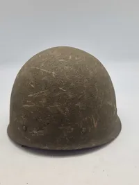 Original svensk M/38 hjelm, bl.a. anvendt af brigaden