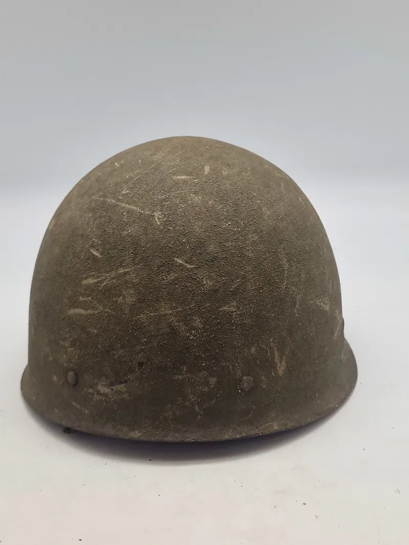 Original svensk M/38 hjelm, bl.a. anvendt af brigaden