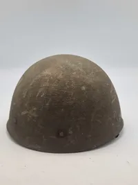 Original svensk M/38 hjelm, bl.a. anvendt af brigaden