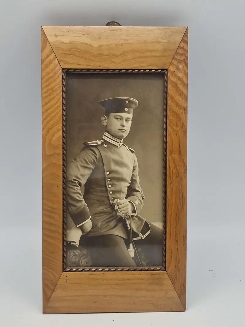 Originalt tysk ww1 foto i ramme