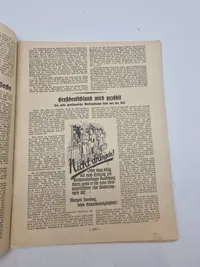 Originalt WW2 “Wochenblatt der Landesbauernschaft Sachsen" (Ugeblad for Sachsens Landbrugssammenslutning)