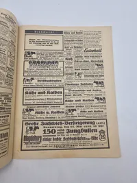 Originalt WW2 “Wochenblatt der Landesbauernschaft Sachsen" (Ugeblad for Sachsens Landbrugssammenslutning)