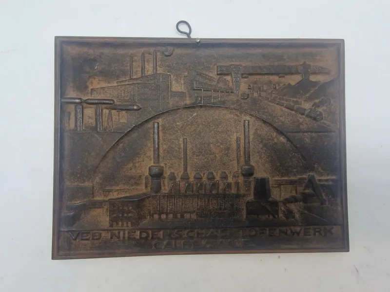 Original Tysk industri platte før 1945