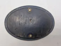 Original Enamel Car Grill Plate CD Corps Diplomatique