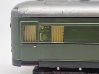 Samling model tog med skinner (Made in US zone, Germany)