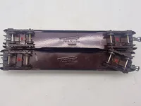 Samling model tog med skinner (Made in US zone, Germany)