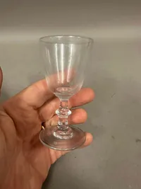 Holmegaard Berlinois portvinsglas glas ca. 1880