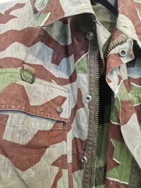 Original Bundeswehr Splittertarn Tarnjacke BGS Kampfjacke