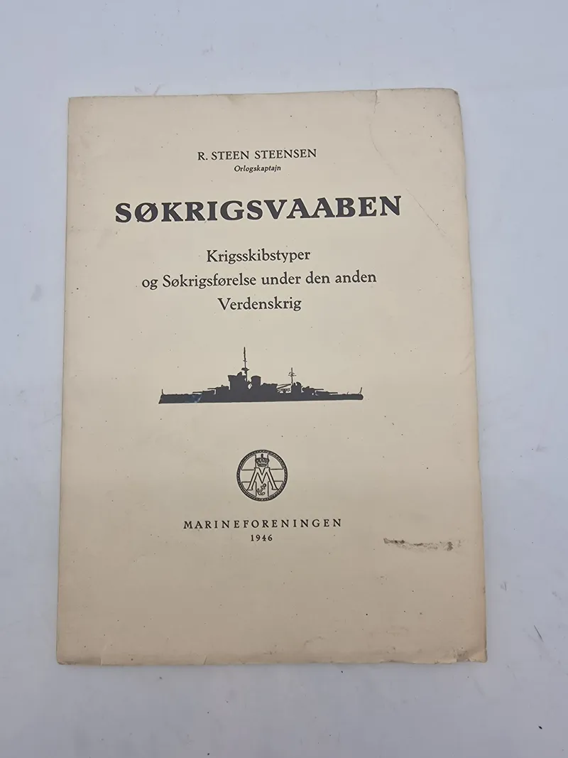 SØKRIGSVAABEN
Krigsskibstyper og Søkrigsførelse under den anden Verdenskrig