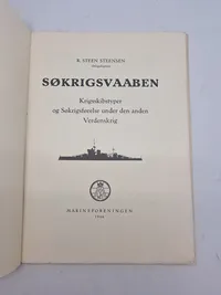 SØKRIGSVAABEN
Krigsskibstyper og Søkrigsførelse under den anden Verdenskrig
