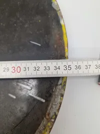 Originalt emaljeskilt - “Gasflasker fjernes ved brand”