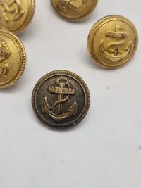 Samling originale tyske Kriegsmarine knapper