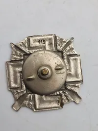 Original WW2 Finnish Army Real M/1921 Shooting Badge & finske militært skydefærdighedsmærker