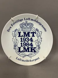 Luftmelde tjenesten 50 år platte