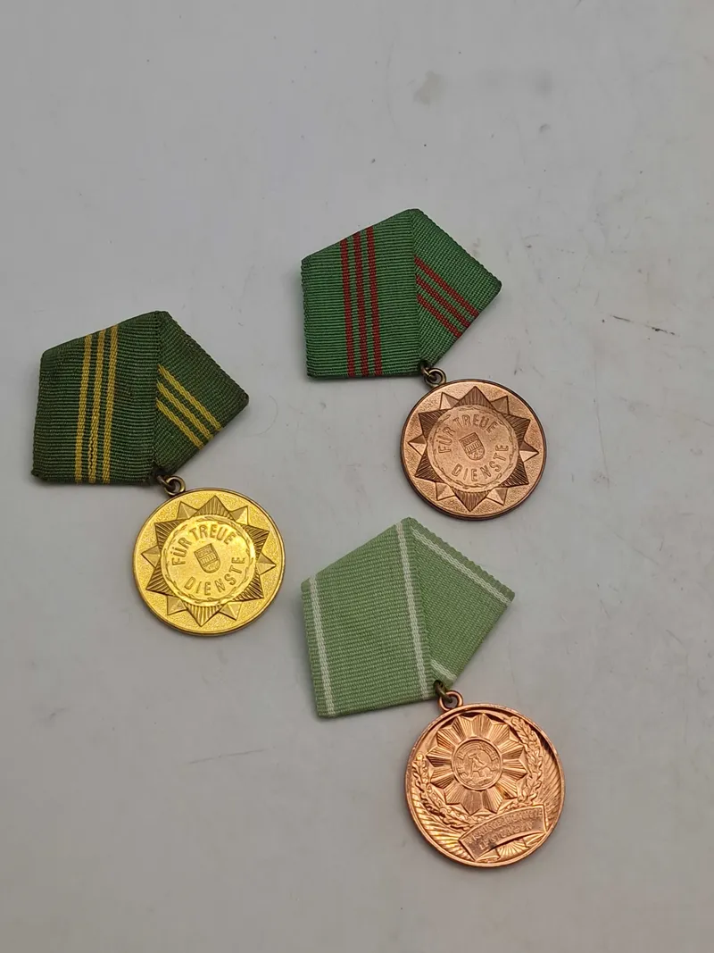Medaille für treue Dienste in den bewaffneten Organen 1-2-3