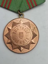 Medaille für treue Dienste in den bewaffneten Organen 1-2-3
