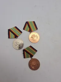 NVA Nationale Volksarmee medals. 1-2-3