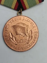 NVA Nationale Volksarmee medals. 1-2-3