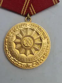 Medailler für 25 Jahre treue Dienste in den bewaffneten Organen des Ministeriums des Innern der DDR