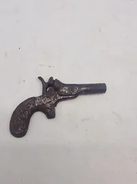 Samling ældre hundeprop pistoler mm