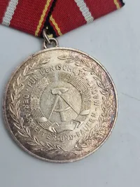 Verdienstmedaille der Nationalen Volksarmee. 1-2-3