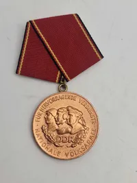 Verdienstmedaille der Nationalen Volksarmee. 1-2-3