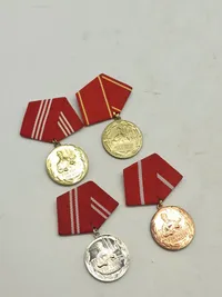 Samling Medaille für treue Dienste in der Nationalen Volksarmee" (Medalje for tro tjeneste i Nationale Volksarmee) fra Østtyskland (DDR).