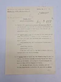 Angrebsordre mod Polen udstedt personligt af Hitler den 31. august - Efterkrigs