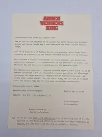 Angrebsordre mod Polen udstedt personligt af Hitler den 31. august - Efterkrigs
