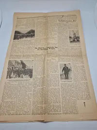 Originalt eks af Fredericia Dagblad fra 1949
