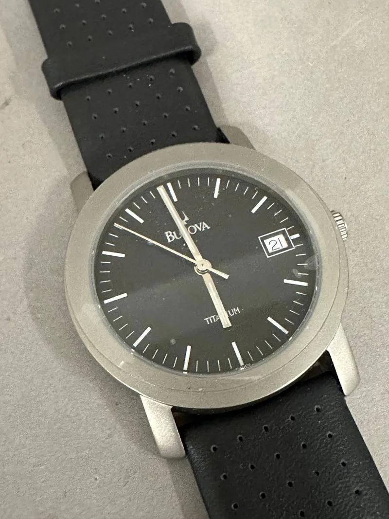 Helt ubrugt Bulova Titanium, virker