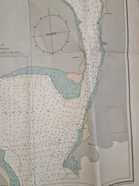 Originalt tysk Kriegsmarine kort - ww2